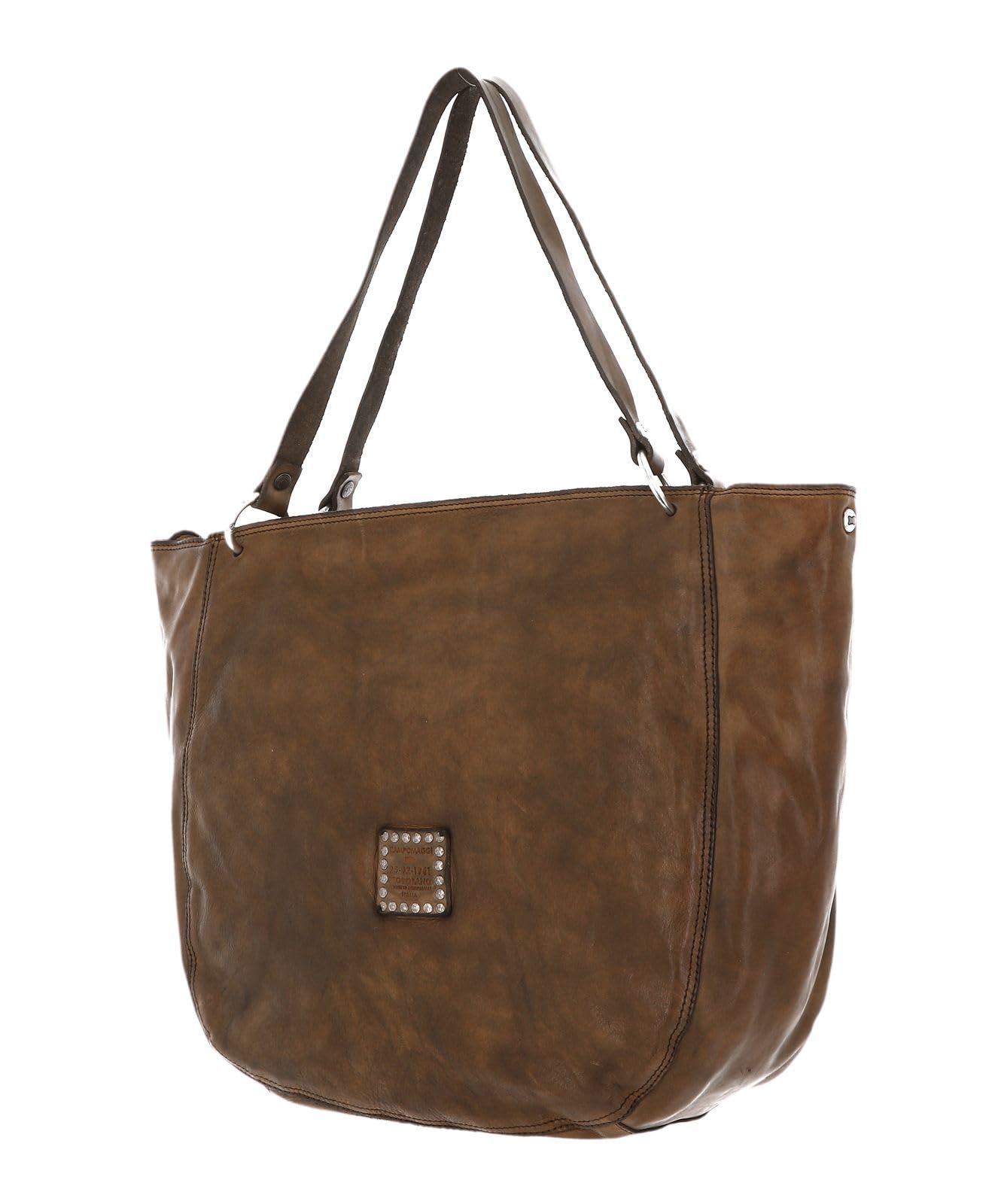 campomaggi-agnese-borsa-a-tracolla-in-pelle-verde-militare-oliva image 5