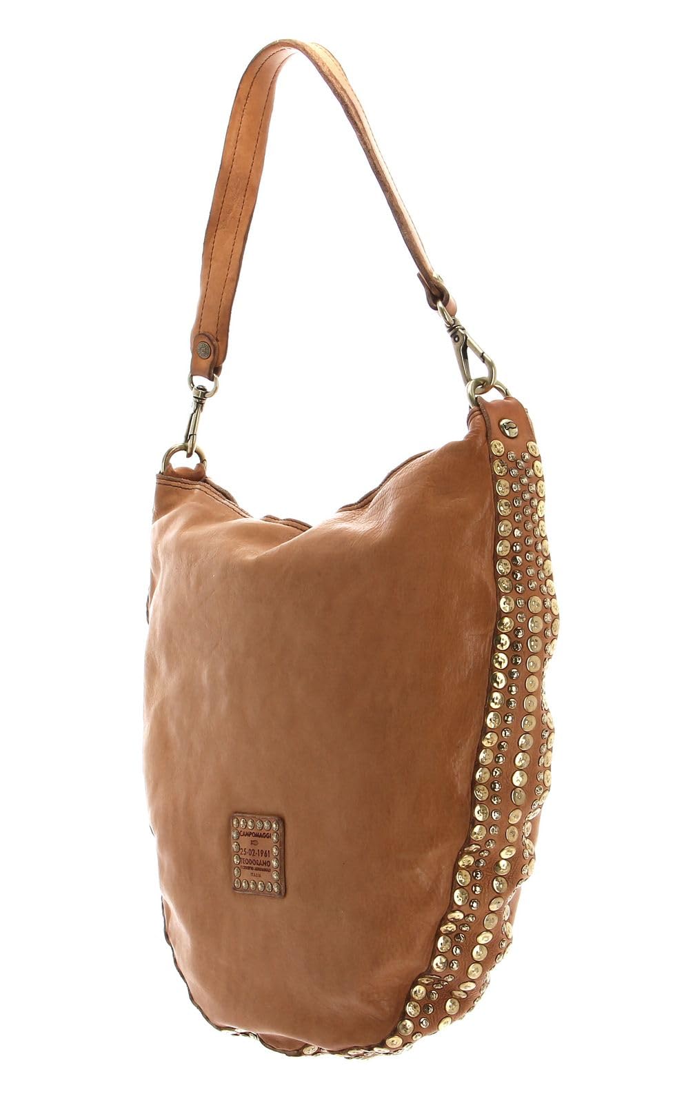 campomaggi-borsa-hobo-in-pelle-cammello-marrone-chiaro-36-cm image 5