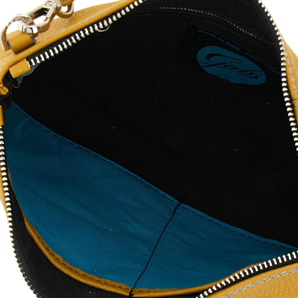 gabs-beyonce-s-pochette-tracolla-donna-in-pelle-bull-basic-miele image 4
