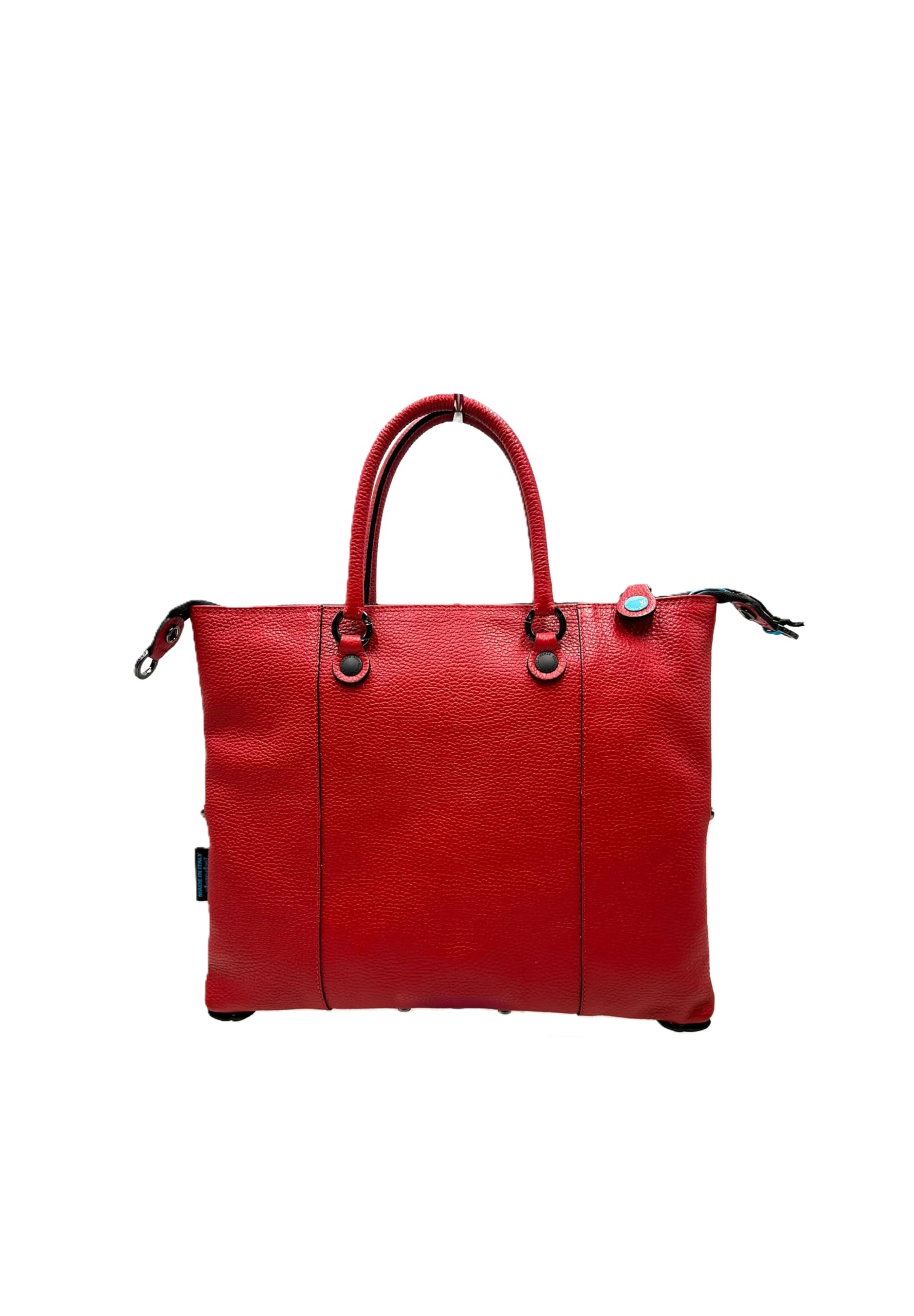 gabs-g3-plus-trip-borsa-pelle-stampa-murales-rossa-convertibile-a-zaino-39-5-x-3 image 2